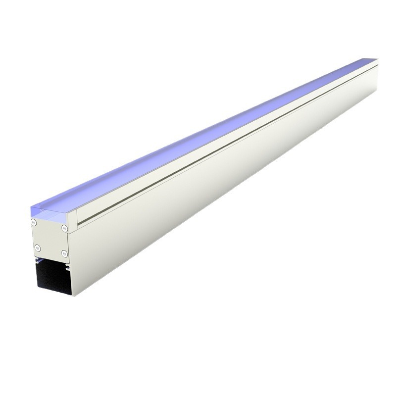 Outdoor waterproof LED linear ground light 12W linear ground light RGBW full-color DMX512 external control linear light Item Picture