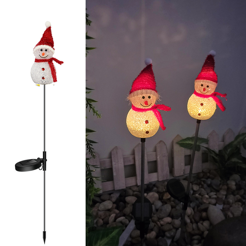Solar-powered outdoor garden lamps, plastic animal model simulation ground inserts, camping park home decoration landscape lamps details Picture