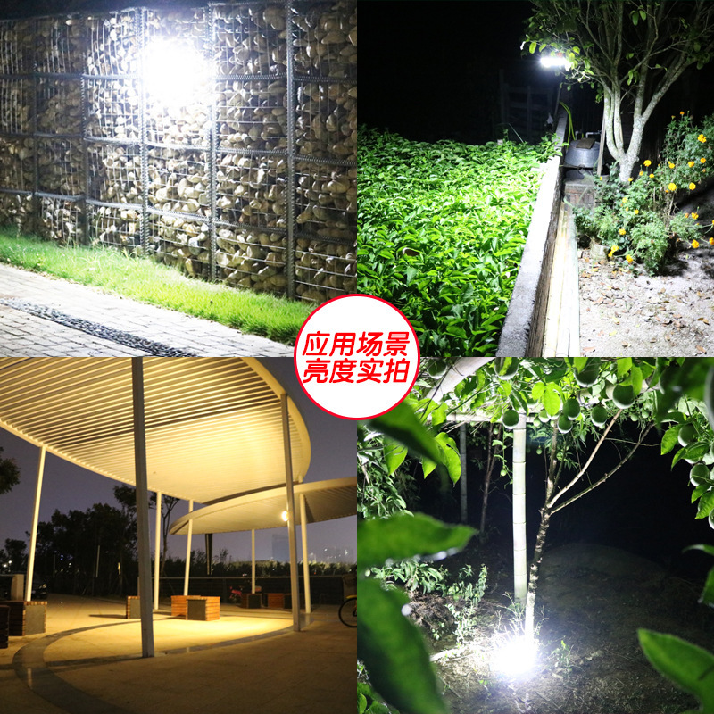 Street stall lights, night market lights, rechargeable bulbs, stall lights, small night lights, lighting fixtures, construction site luminous lighting fixtures, home wireless details Picture