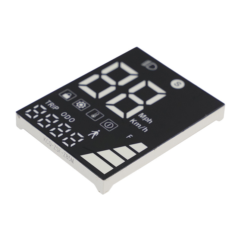 The LRD display screen for electric vehicles is suitable for household appliances, industrial instruments and meters, and led digital tubes to be patterned as needed Item Picture