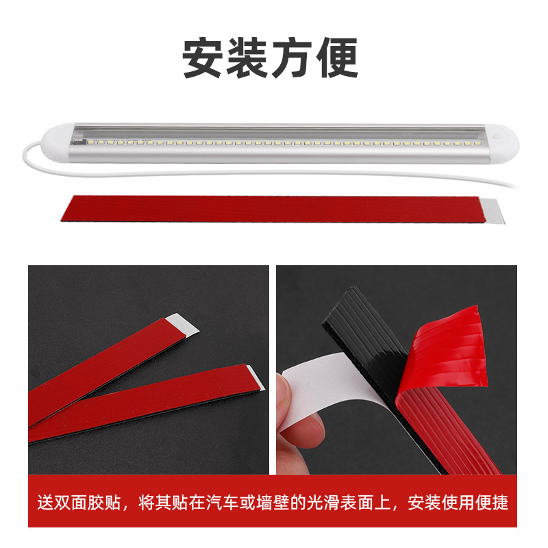 Indoor 120LED reading compartment light, 12-80V universal truck lighting, camping outdoor lawn light Application Scenario