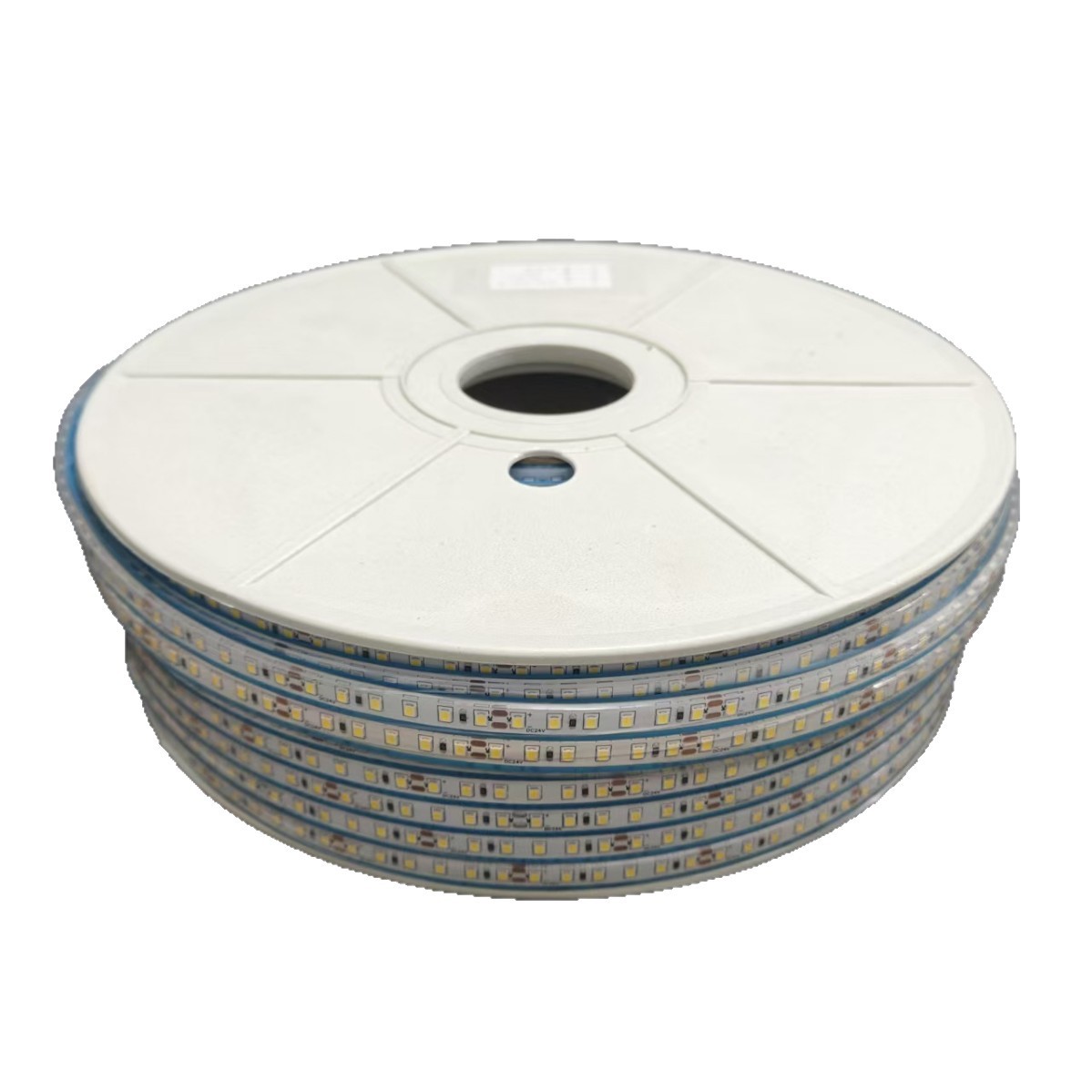 24V low-voltage led solid silicone light strip, outdoor waterproof, ship tunnel underwater lighting, self-adhesive led light strip Item Picture