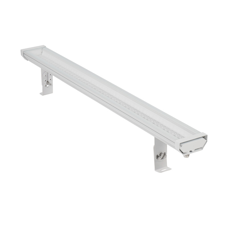 led long strip tunnel light, outdoor engineering waterproof and anti-glare strip floodlight, 100mm wide diffuse reflection tunnel light details Picture