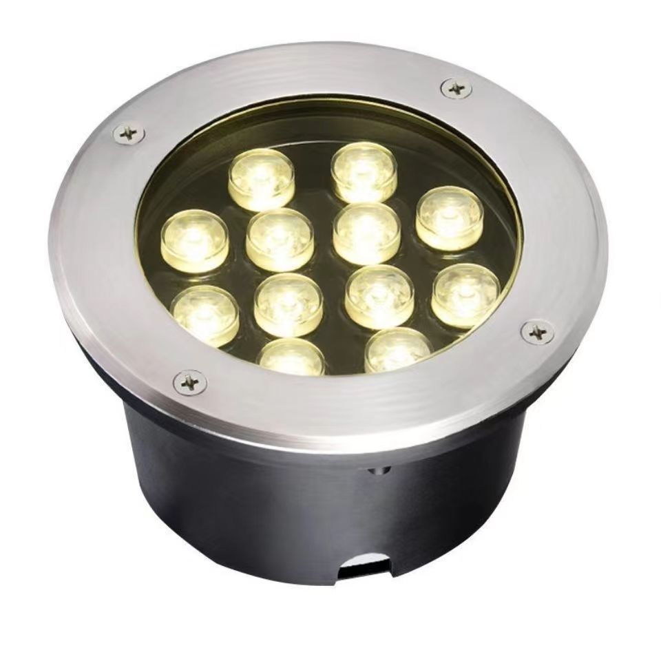LED embedded ground lights, outdoor waterproof ground lights, garden engineering lights, courtyard villa lawn lights, ground lights Item Picture
