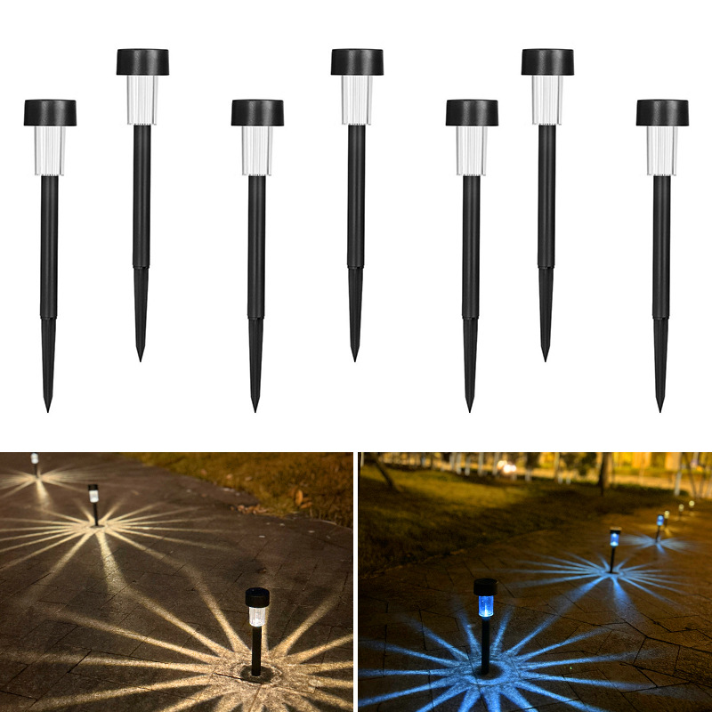 Solar lawn lights, outdoor villa courtyard landscape lights, outdoor lighting, garden lights, waterproof yard ground plug-in lights Application Scenario