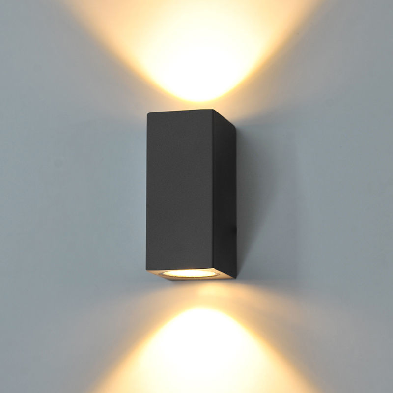Outdoor wall lamps, waterproof exterior wall lamps, bedroom, hotel bedside, outdoor corridor, courtyard, balcony up and down illumination lamps details Picture