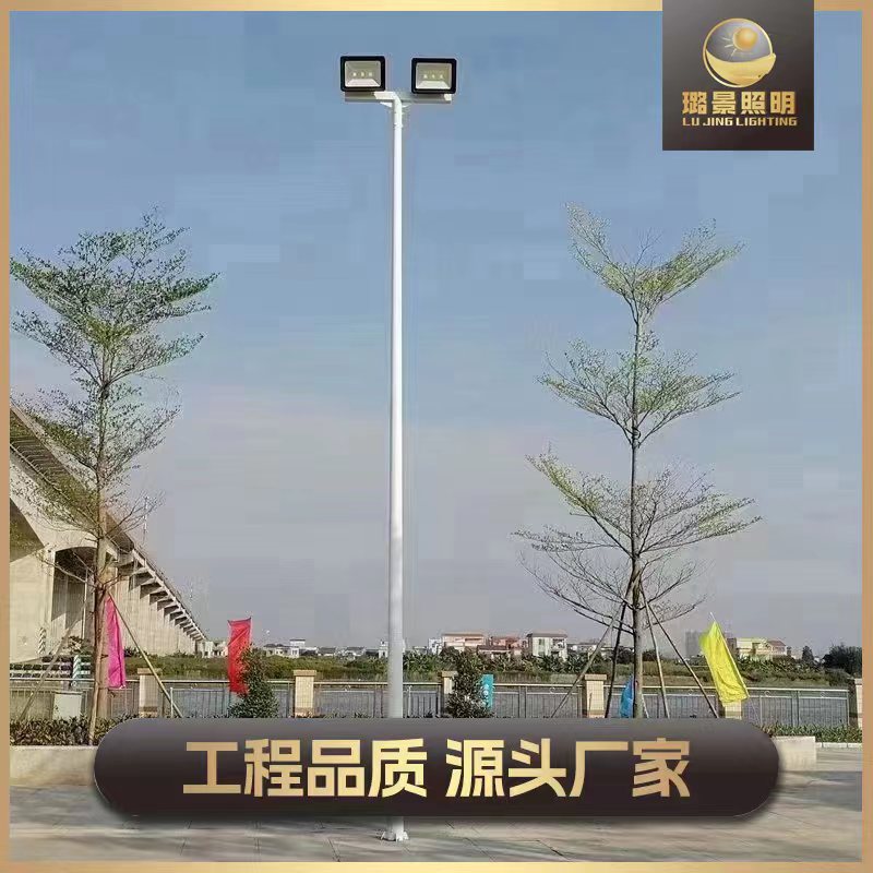 Sports field lamp posts, square lamps, led high-pole lamps, school and park dedicated LED road lamps, basketball court lamps, football field lamps full figure