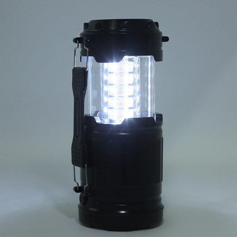 Outdoor camping lantern, creative telescopic and convenient camping lamp, portable tent lamp, factory direct sales, emergency lamp Specification drawing