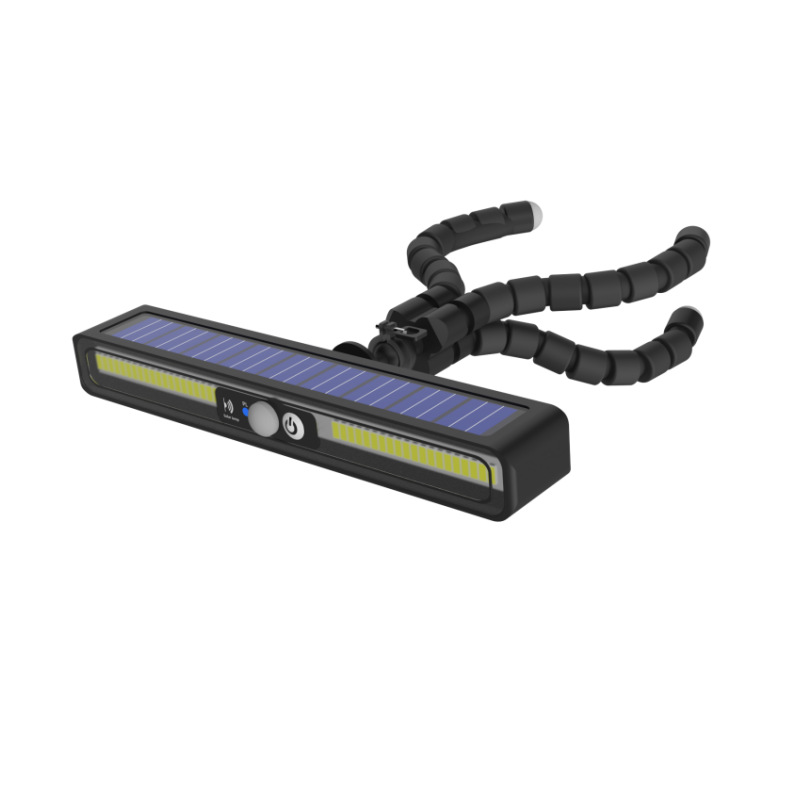 Cross-border solar lighting fixtures, waterproof solar octopus lamps, outdoor solar sensor lamps, wall Meihua lighting fixtures Item Picture