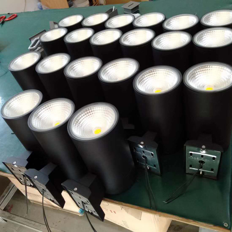 Manufacturer's LED double-head wall lamps with top and bottom lights, outdoor circular wall lamps, exterior walls, balconies, courtyards and park spotlights details Picture