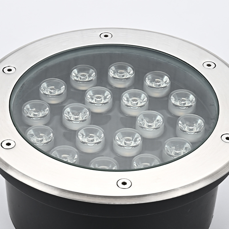 Source factory high-brightness chip lawn floor lights, square garden ultra-thin waterproof buried lights, spotlights, LED floodlights Application Scenario