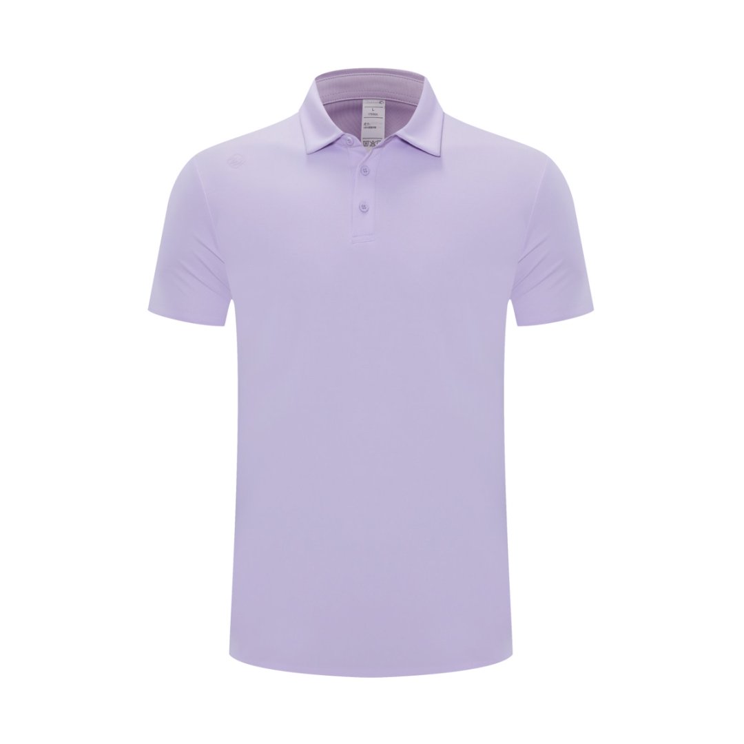 YMZ-D253M001-D253W002 High Elasticity Dry Bead Floor Cloth POLO (Men's + Women's Styles) details Picture