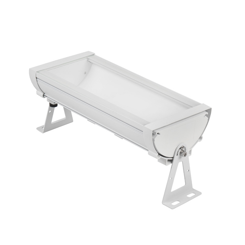 New diffuse reflection tunnel light, second-generation outdoor floodlight, 150mm wide long strip anti-glare tunnel light manufacturer Application Scenario