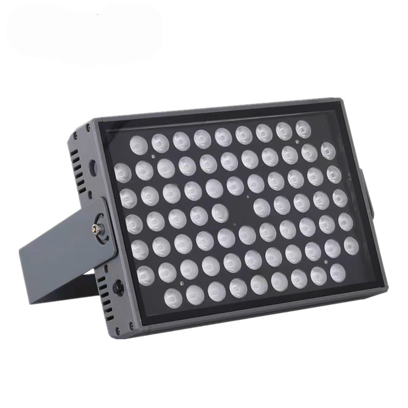 led outdoor waterproof tree lighting floodlights 108W, 144W, 200W seven-color green park and courtyard landscape floodlights Specification drawing