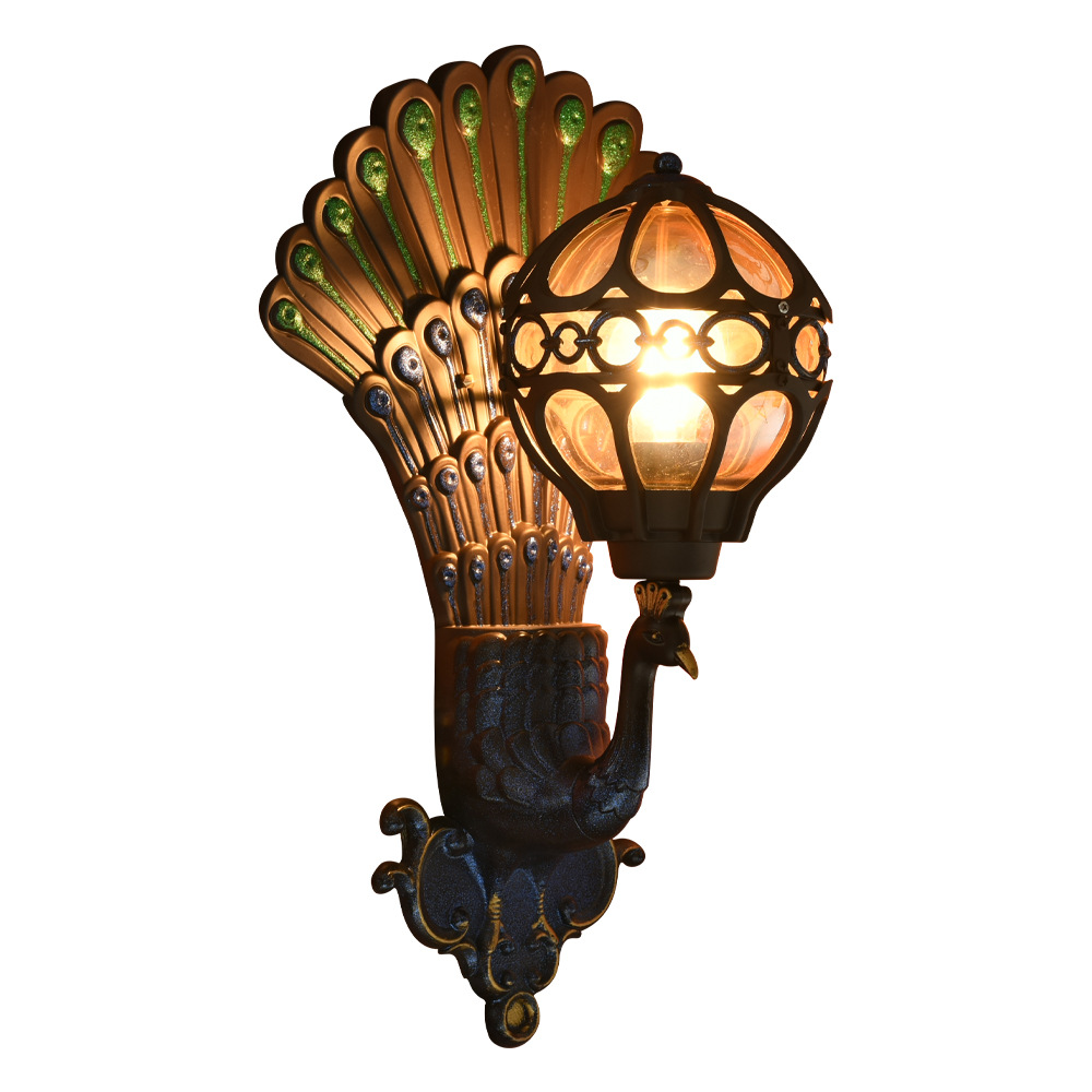Outdoor wall-mounted wall lamps, waterproof creative corridor, passageway, villa landscape, courtyard, terrace, garden, gate, bedroom Item Picture