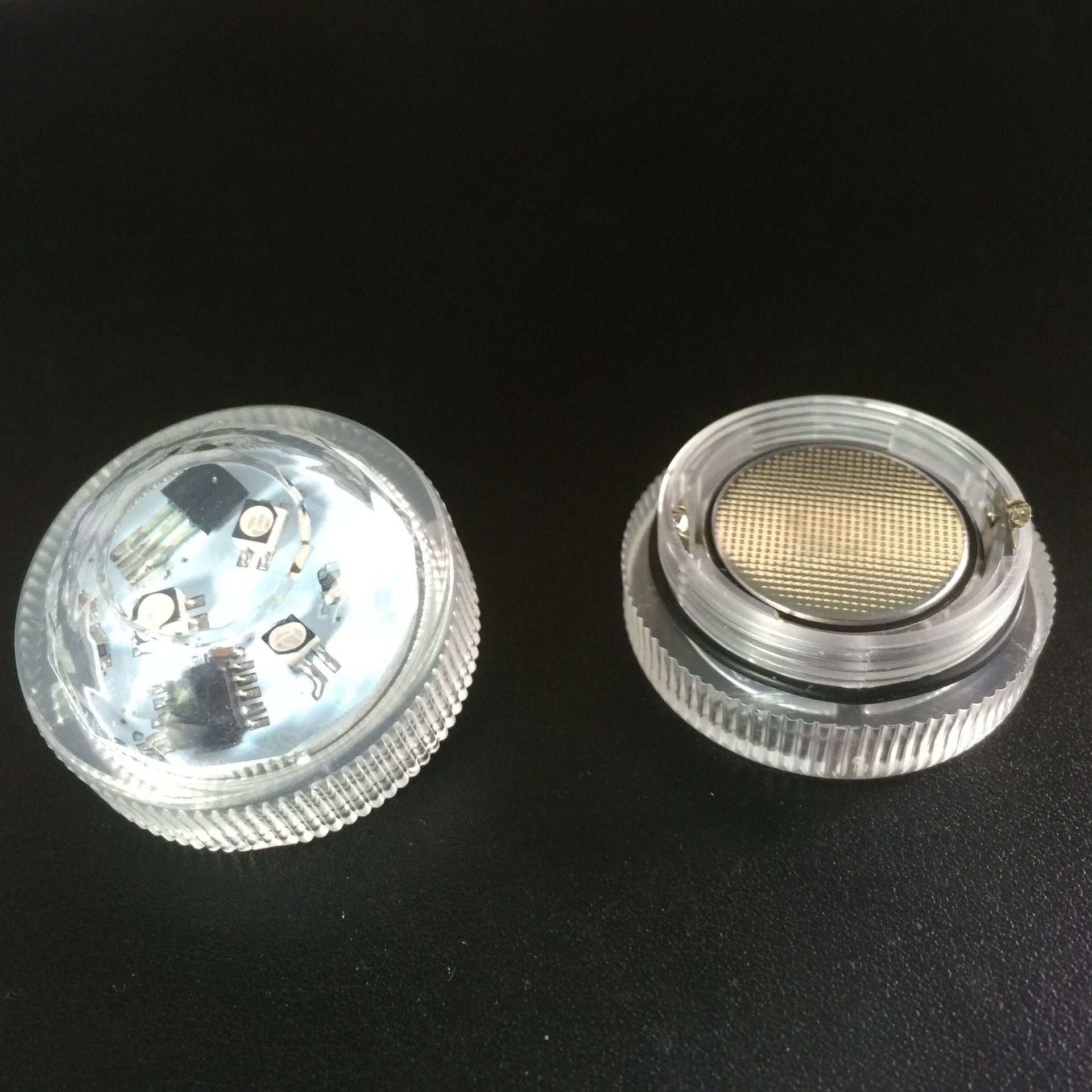 Factory price supply of three-lamp remote-controlled waterproof candle lamps, fish tank lamps, diving candle lamps and waterproof candle lamps Specification drawing