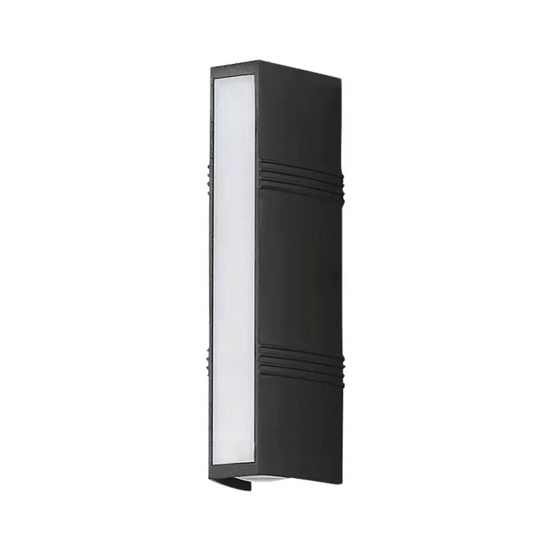 2024 New outdoor wall lamp, waterproof, courtyard, main entrance, balcony, exterior wall lamp, top and bottom lighting, creative double-head wall lamp Item Picture