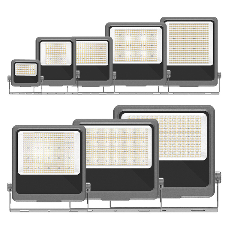 Factory wholesale LED floodlights, LED square court floodlights, LED floodlights, 100W outdoor floodlights Item Picture