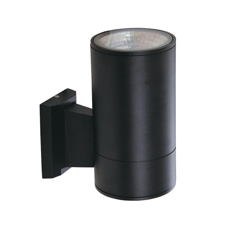 Manufacturer's LED double-head wall lamps with top and bottom lights, outdoor circular wall lamps, exterior walls, balconies, courtyards and park spotlights Application Scenario