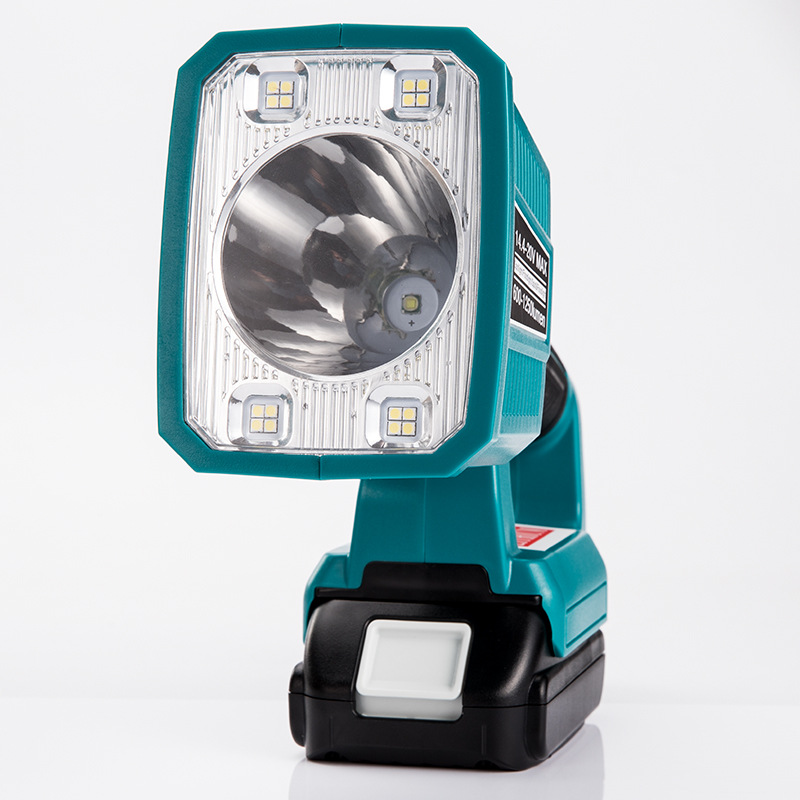 The MT horizontal and vertical lamps are suitable for makita's 18V lithium battery outdoor LED lighting for power tools full figure