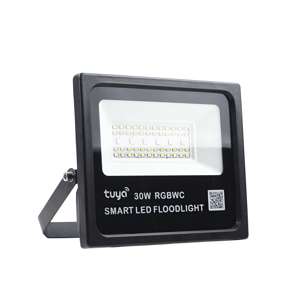 ZIGBEE Graffiti Smart WiFi30W Floodlight RGBWC Full Color Band Remote Control IP66 Courtyard Waterproof Floodlight Specification drawing