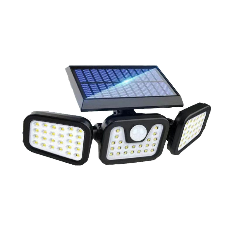 Cross-border solar dual-sensor wall lamps, outdoor human body sensor lamps, solar garden lamps, and lighting street lamps details Picture