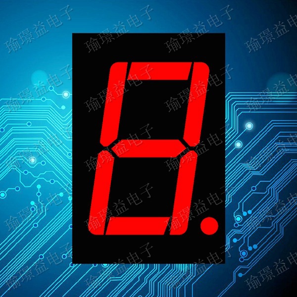 0.56-inch single-digit red LED digital tubes, 5161AS and 5161BS, in stock from the manufacturer with quality guarantee Item Picture