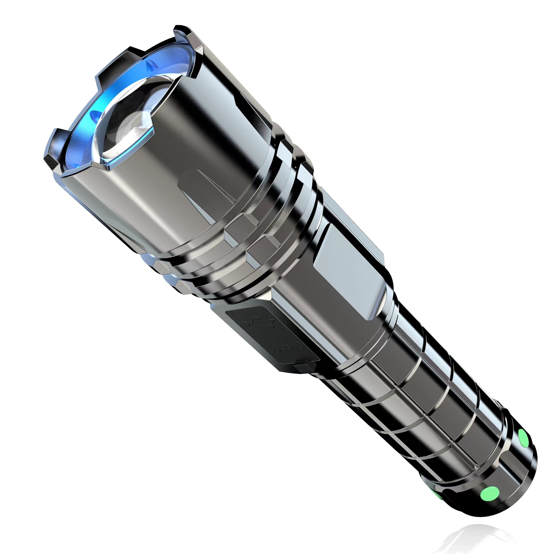 The powerful spotlight cannon is a portable, rechargeable, long-lasting, waterproof and flood-proof flashlight specifically designed for outdoor camping and survival Item Picture