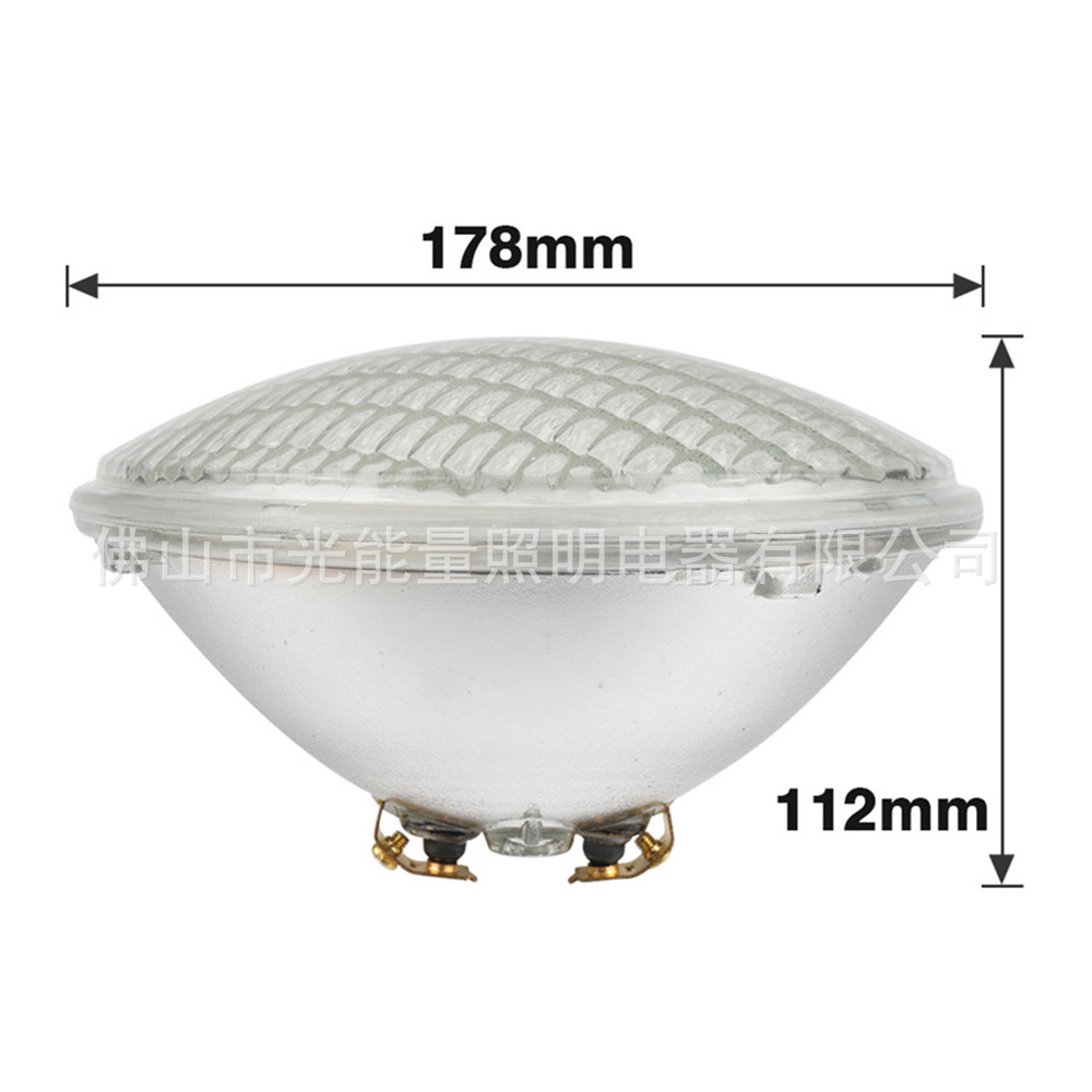 Embedded pre-buried bucket light source PAR56 swimming pool bulb 72W underwater light RGB+ warm white 12V IP68 Item Picture