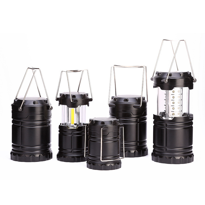 Outdoor camping lantern, creative telescopic and convenient camping lamp, portable tent lamp, factory direct sales, emergency lamp details Picture