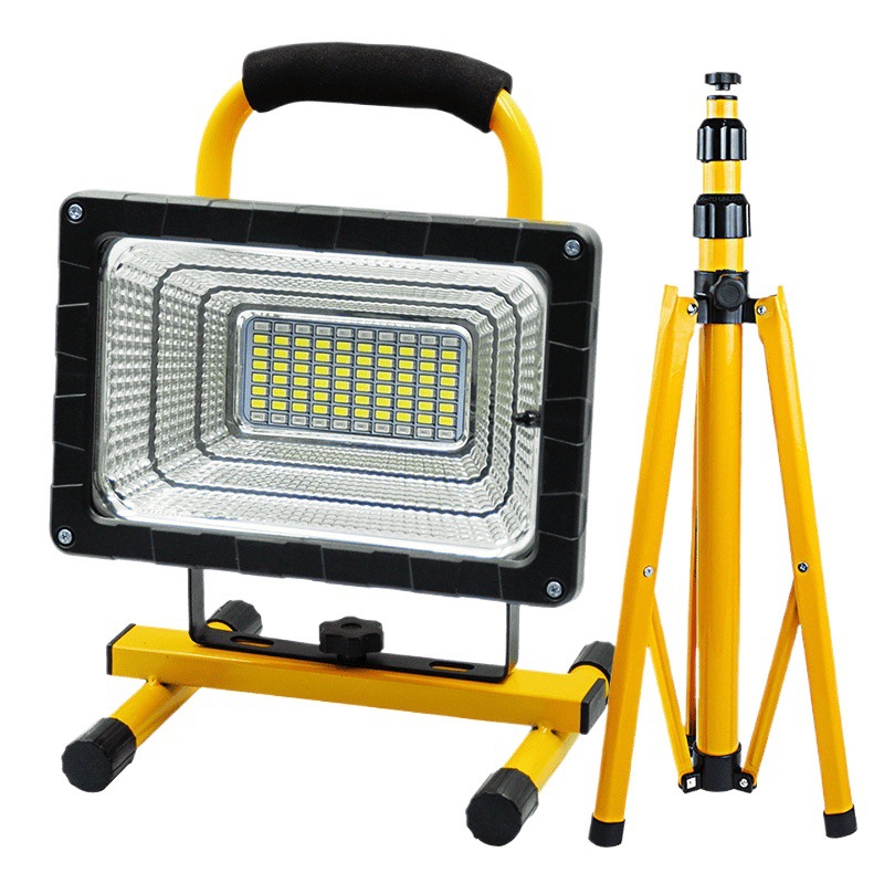 led outdoor lighting fixtures, ultra-bright and powerful, waterproof, emergency in case of power failure, mobile and portable, rechargeable floodlights for camping in the wild Item Picture