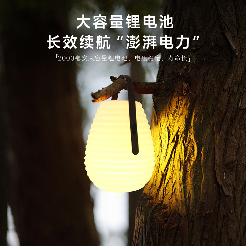 Courtyard lamps, outdoor household lamps, outdoor garden solar lawn lamps, landscape decoration LED table lamps, charging portable lamps Application Scenario