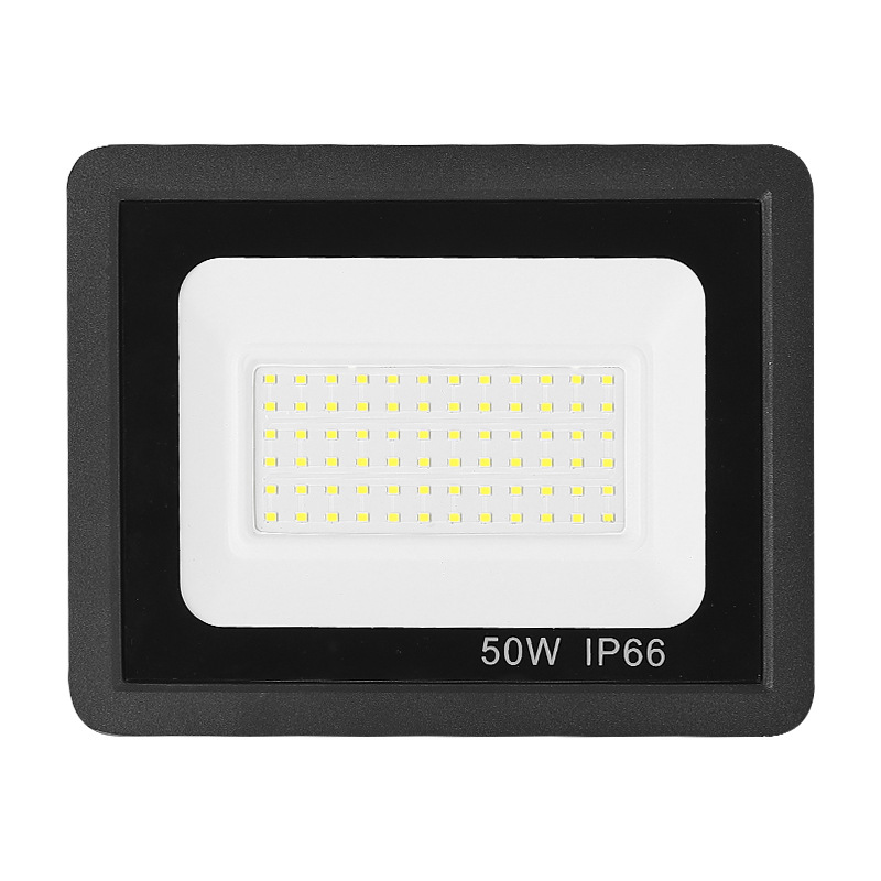 Little Apple 100W ultra-thin outdoor lighting floodlight 200W engineering waterproof floodlight cross-border stock Item Picture