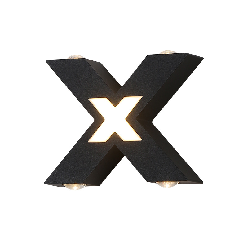 Cross-border creative wall lamps, outdoor waterproof wall lamps, villa and hotel wall lamps, KTV corridor decorative wall lamps, door lamps Item Picture