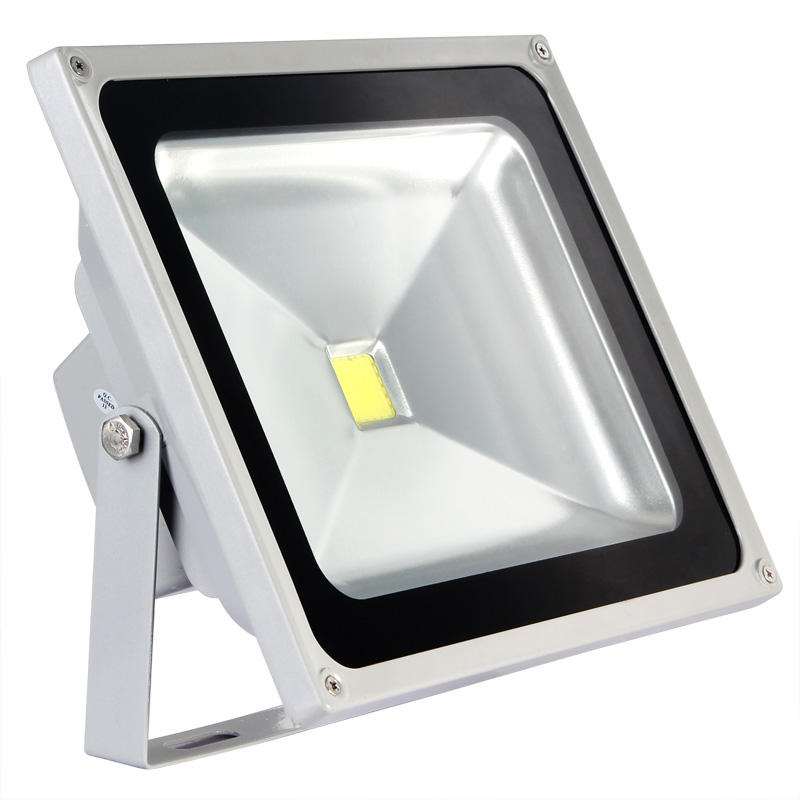✅led pure light control floodlight 12V220V outdoor courtyard lighting waterproof monitoring sensor spotlight turns on when it gets dark Specification drawing