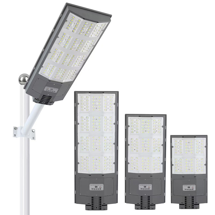 Cross-border new solar outdoor garden lamps, household outdoor human body sensing new rural lighting led street lamps Item Picture