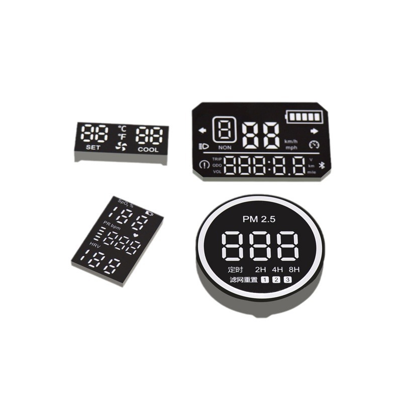 Factory direct supply of full-color red high-brightness digital tube display, digital tube display manufacturer Item Picture