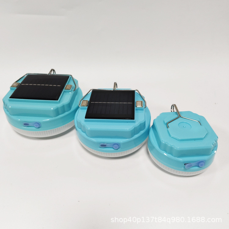 led solar rechargeable bulbs, 18650 batteries for night markets, street lamps, outdoor camping lamps, USB emergency tent lamps Item Picture