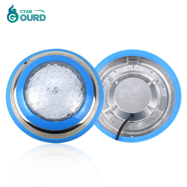 LED12v stainless steel RGB wireless remote control 35w swimming pool light, IP68 waterproof seven-color light, 18W low-voltage underwater light Application Scenario