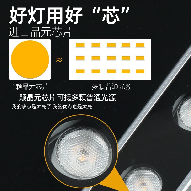 led wall-washing lights, outdoor waterproof and sun-proof lighting projects, exterior wall projection lights, signboards, building outdoor 24V long strip lights details Picture