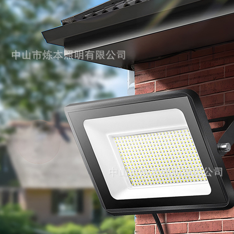 The "Little Apple" outdoor waterproof high-power LED courtyard and square lighting energy-saving and durable 400W floodlight Specification drawing
