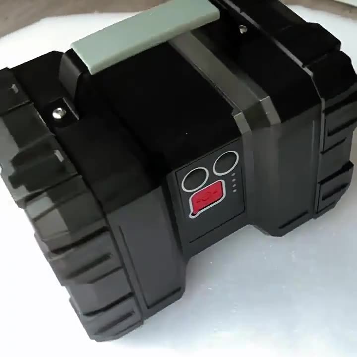 Multi-functional outdoor camping searchlight, household flashlight, emergency power failure, waterproof and lightning-proof LED surface mount dual-head details Picture