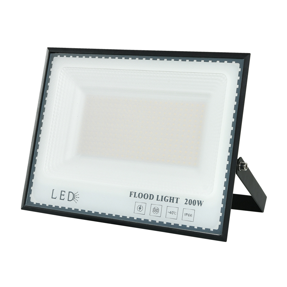 Cross-border exclusive supply of LED floodlights, ultra-thin floodlights, mini model high-brightness lumen outdoor rainproof street lamps factory Item Picture
