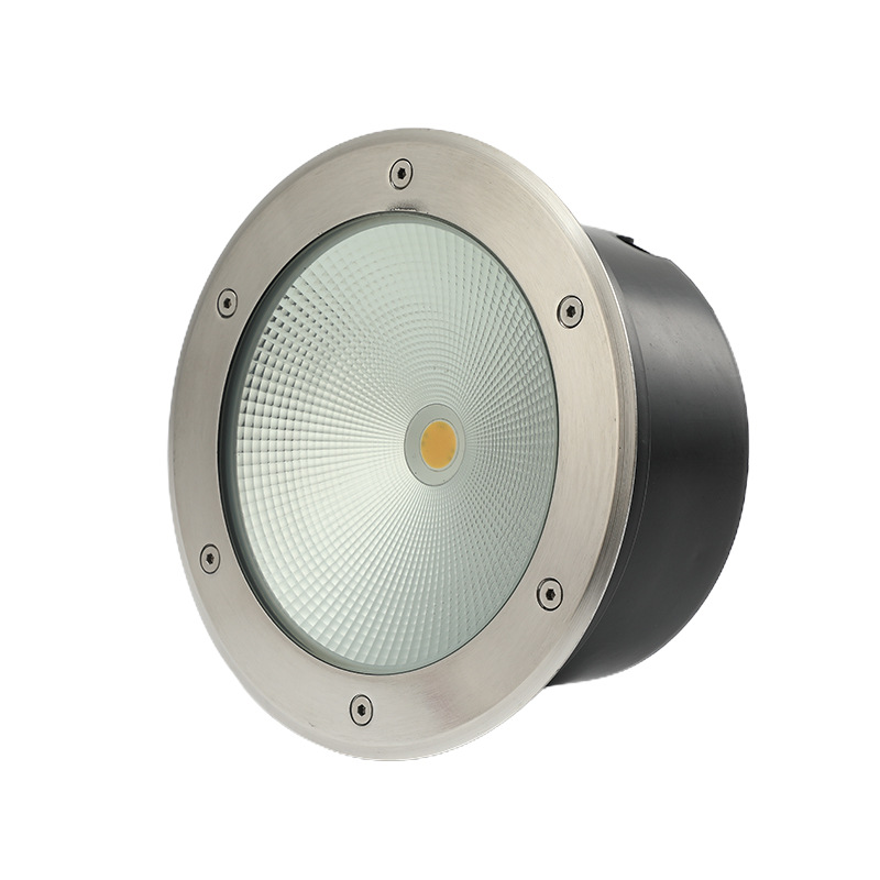 3w waterproof stainless steel cob ground light, circular square ground light, 1w outdoor embedded ground light, factory Item Picture
