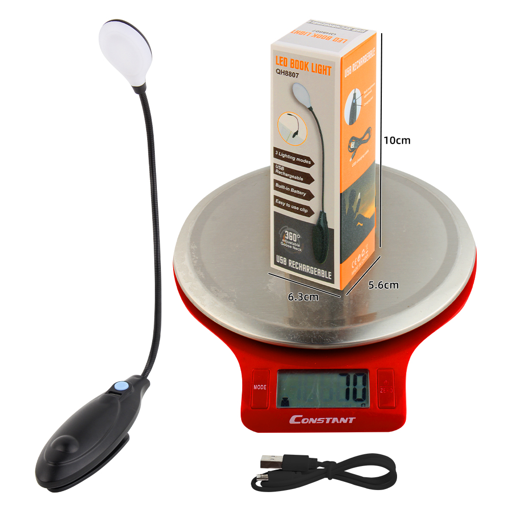 KINSACH Star Source Clip Desk Lamp Reading Clip Lamp Application Scenario