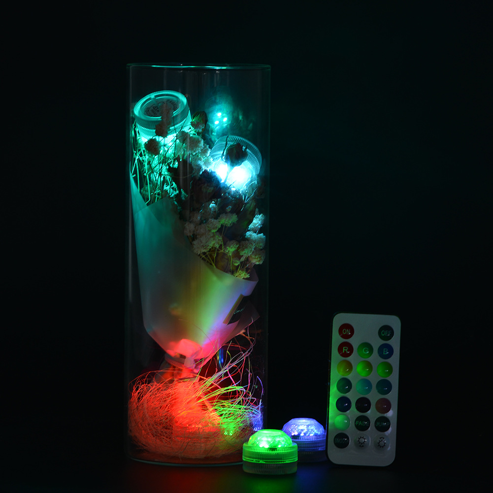 Factory price supply of three-lamp remote-controlled waterproof candle lamps, fish tank lamps, diving candle lamps and waterproof candle lamps Application Scenario