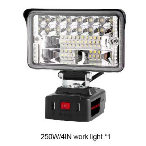 Portable rechargeable lithium battery lighting for camping with LED lighting projection Item Picture