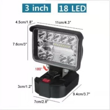 Portable rechargeable lithium battery lighting for camping with LED lighting projection details Picture