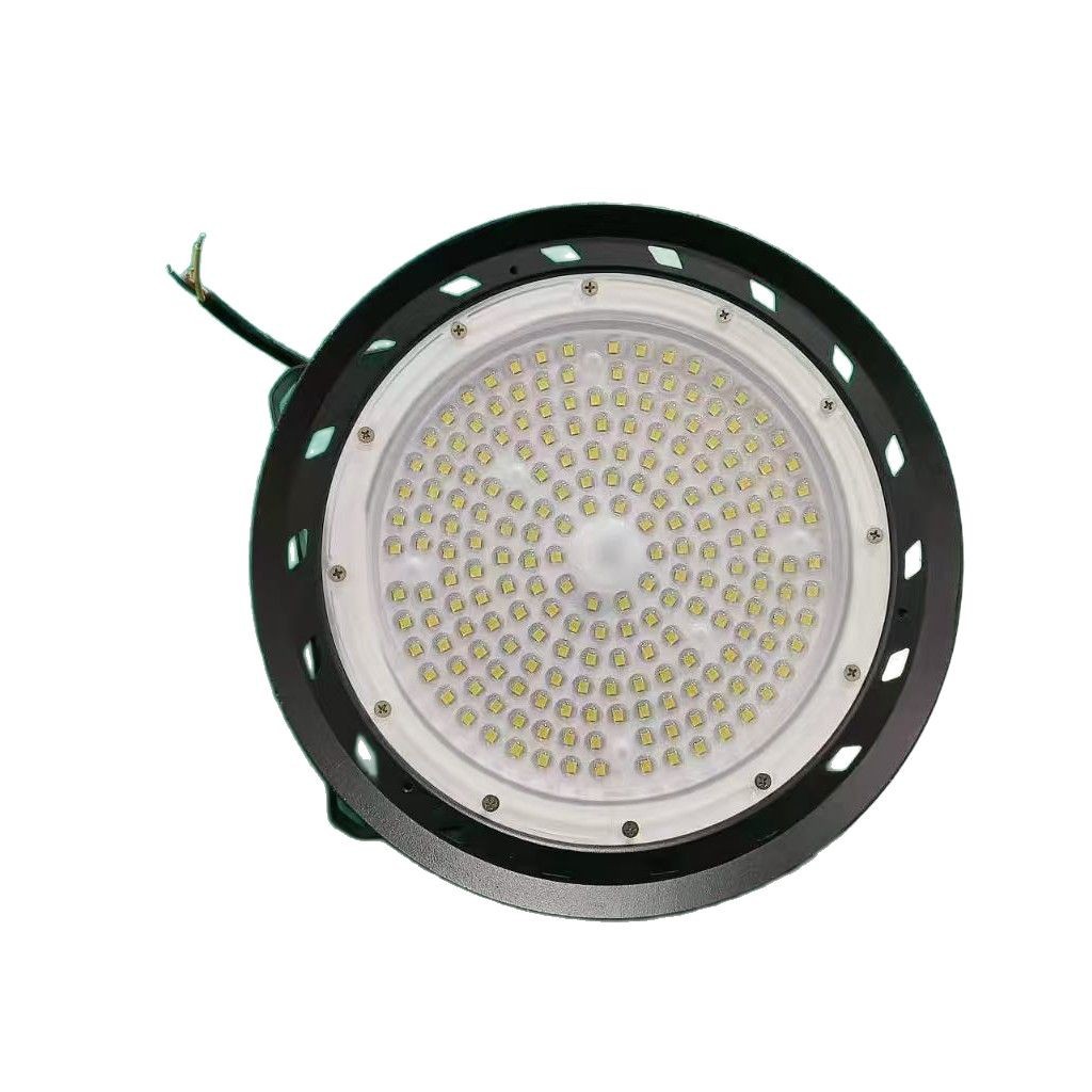 LED factory lighting, dust-proof and water-proof industrial and mining lamps, high-power high-brightness warehouse industrial chandeliers, high ceiling lamps Item Picture