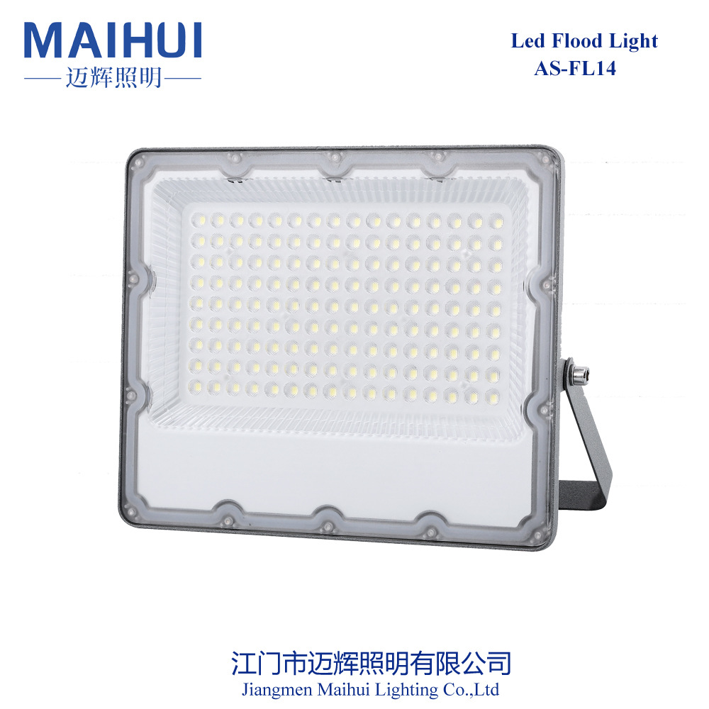 Cross-border foreign trade led floodlight factory direct sales 10W - 300W lens model high-brightness waterproof ip65 outdoor floodlight Item Picture